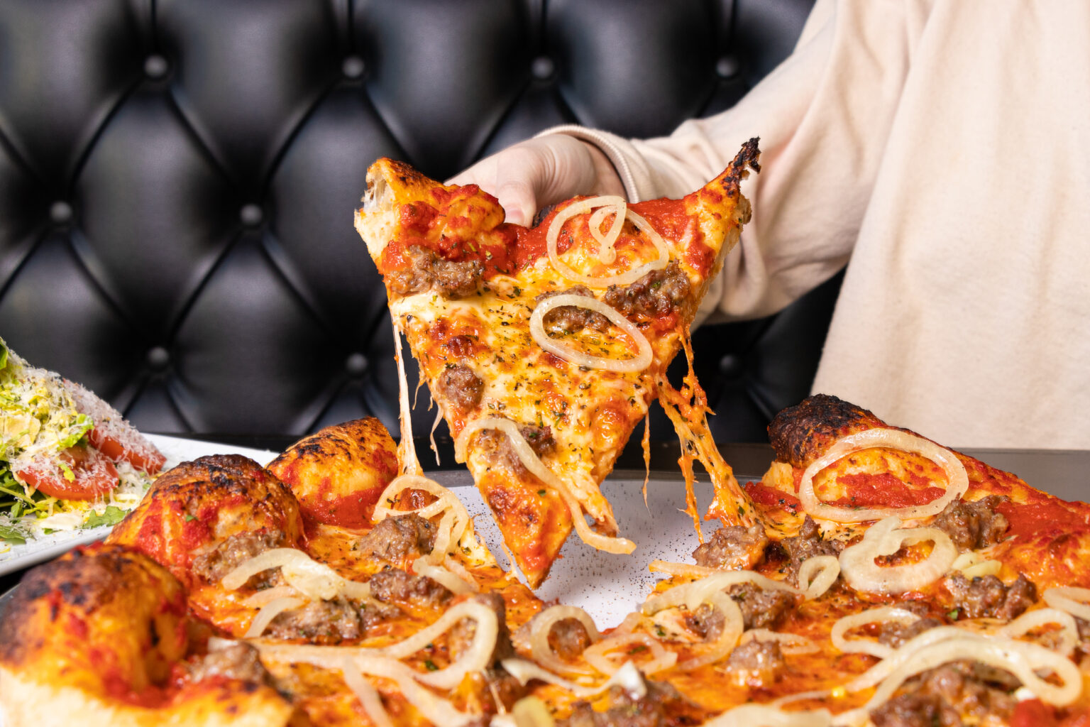 Try A Bob’s Pizza, The Originator of the PilsenStyled & Pickle Pizza